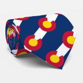 コロラド州タイズファッションUSA,コロラド州旗ビジネス ネクタイ (ロール)