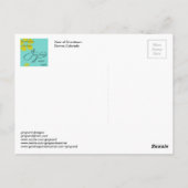 コロラド州ダウンタウン・デンバーのスカイラインビューオブダウンタウンデンバー ポストカード (裏面)