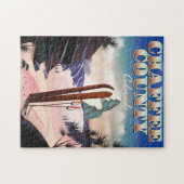 コロラド州チャフィー郡スキーのポスター。 ジグソーパズル (横)