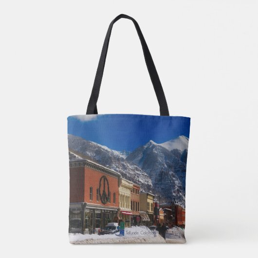 コロラド州テルルの風景写真 トートバッグ (裏面)