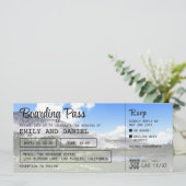 コロラド州デスティネーションボー結婚ディングパス 招待状 (スタンド正面)