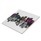 コロラド州デンバーにあるグラフィティ タイル (側面)