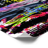 コロラド州デンバーにあるグラフィティ ポスター (角)