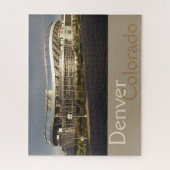 コロラド州デンバーにある高さ1マイルのスタジアムパズル ジグソーパズル (縦)