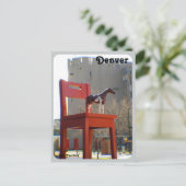 コロラド州デンバーに住む想い ポストカード (スタンド正面)