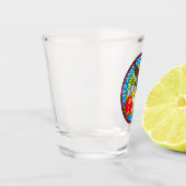 コロラド州デンバーのシール ショットグラス (左)