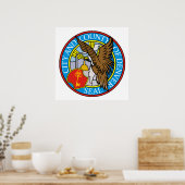 コロラド州デンバーのシール ポスター (キッチン)