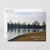 コロラド州デンバーシティパーク ポストカード (正面/裏面)