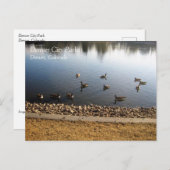 コロラド州デンバーシティパーク ポストカード (正面/裏面)