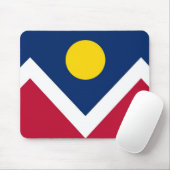 コロラド州デンバー州旗のマウスパッド- USA マウスパッド (マウス)