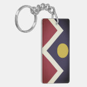 コロラド州デンバー州旗 キーホルダー (正面左)