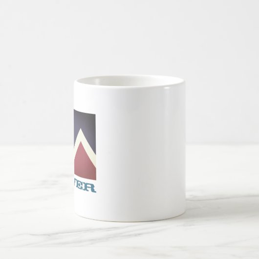 コロラド州デンバー州旗 コーヒーマグカップ (中央)