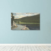 コロラド州デンバー2 キャンバスプリント (インサイチュ (ウッドフロア))