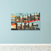 コロラド州デンバー – バックリーフィールド キャンバスプリント (インサイチュ (ウッドフロア))