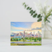 コロラド州デンバー、統一された州 ポストカード (スタンド正面)