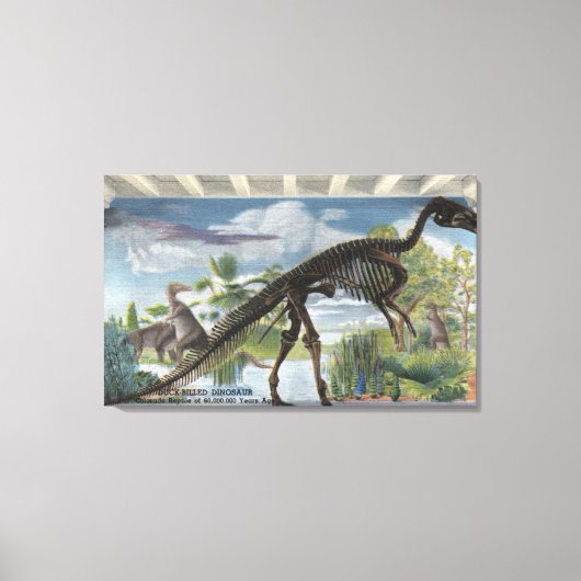 コロラド州デンバー – 自然史博物館2 キャンバスプリント (正面)