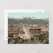 コロラド州デンバー - 1910 ポストカード (正面/裏面)