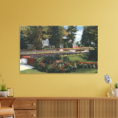 コロラド州デンバー – View of Elitch キャンバスプリント (インサイチュ (リビング))