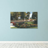 コロラド州デンバー – View of Elitch キャンバスプリント (インサイチュ (ウッドフロア))