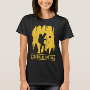 コロラド州ハイキング春CO US州ハイカートリップソウ Tシャツ