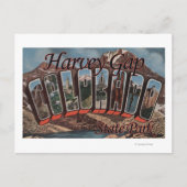 コロラド州ハービーギャップ州パーク ポストカード (正面)