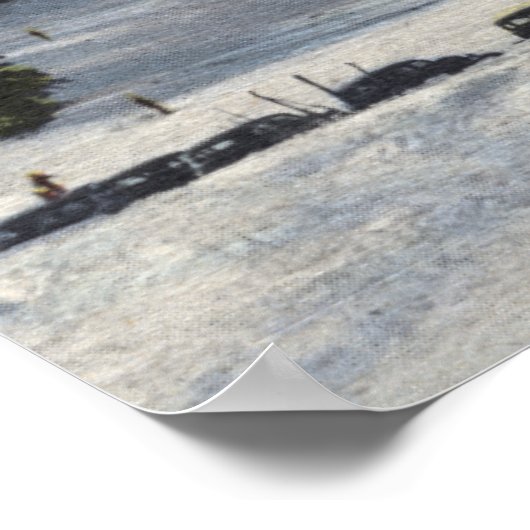 コロラド州バートウド峠 ポスター (角)