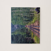 コロラド州パイクのピークコグの列車のパズル ジグソーパズル (縦)