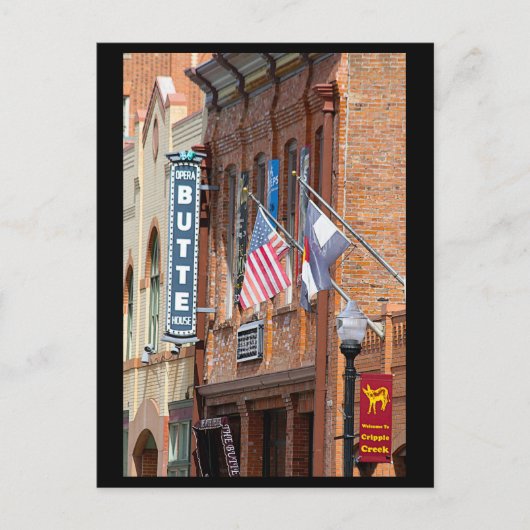 コロラド州ビュッテオペラハウス ポストカード (正面)