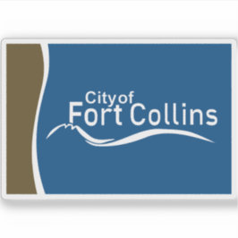 コロラド州フォートコリンズ州旗 シール