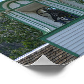 コロラド州フリスコワンルームスクールハウスベルタワー ポスター (角)