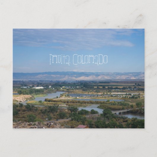 コロラド州フリータ州(恐竜の丘から) ポストカード (正面)