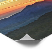 コロラド州フロントレンジサンライズ ポスター (角)