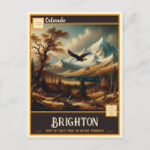コロラド州ブライトン |ヴィンテージはがき ポストカード (正面)