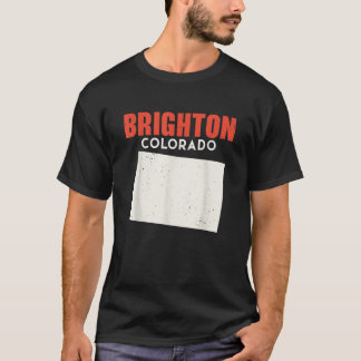 コロラド州ブライトンUSA州アメリカトラベルコロラド Tシャツ