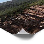 コロラド州ブラックキャニオンロード ポスター (角)