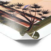 コロラド州ブリッケンリッジのスキーポスター フォトプリント            (角)