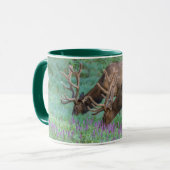 コロラド州ブルエルクス・ロッキーマウンテン国立公園 マグカップ (正面左)