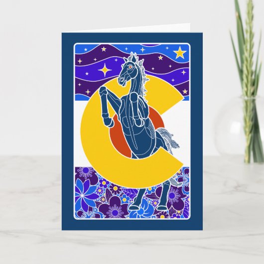 コロラド州ブルーマスタング シーズンカード (正面)