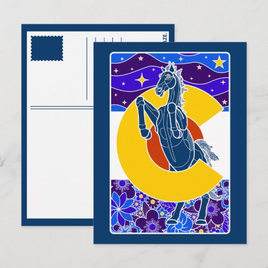 コロラド州ブルーマスタング ポストカード (正面/裏面)