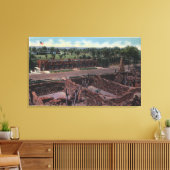 コロラド州プエブロ – Bird House & Animal キャンバスプリント (インサイチュ (リビング))