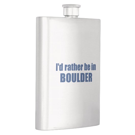 コロラド州ボルダーに行きたくない? フラスク (右)