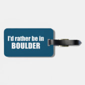 コロラド州ボルダーに行きたくない？ ラゲッジタグ (裏面横)