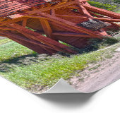 コロラド州ボレアス峠への道、ベーカーズタンク ポスター (角)