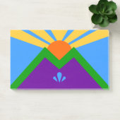 コロラド州マニトウ春州旗を持つメモ ポストイット (オフィス)