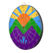 コロラド州マニトー春州旗でダーツボード ダーツボード (正面右)