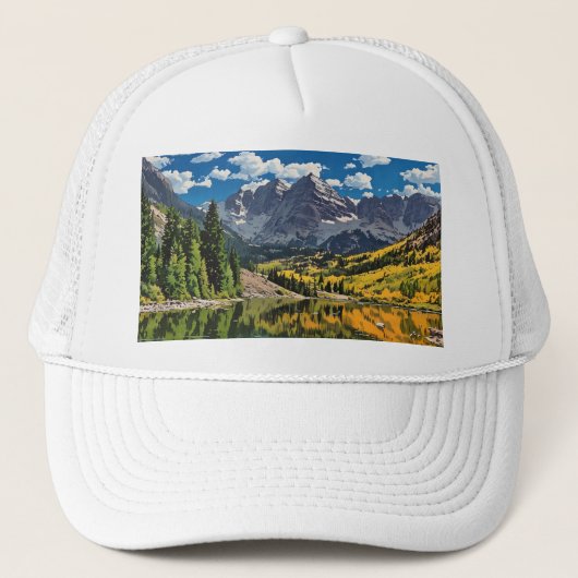 コロラド州マルーンベルズ《植物》アスペン キャップ (正面)