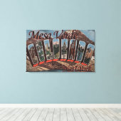 コロラド州メサヴェルデナットル公園 キャンバスプリント (インサイチュ (ウッドフロア))