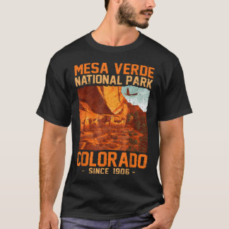 コロラド州メサヴェルデ国立公園の旅 Tシャツ
