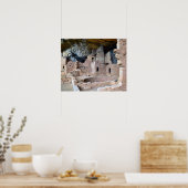 コロラド州メサヴェルデ国立公園クリフパレス ポスター (キッチン)