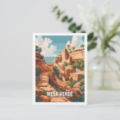 コロラド州メサヴェルデ国立公園 ポストカード (スタンド正面)